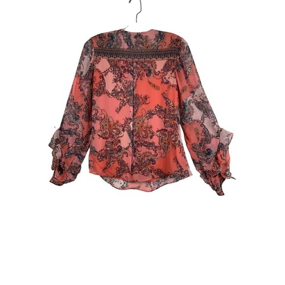 Hale Bob 34 chest 26 long flouncy feminine romantic womens XS - Picture 4 of 9